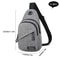 Men Women Sling Bag Chest Fanny Packs Cross Body Travel Sports Shoulder Backpack 6