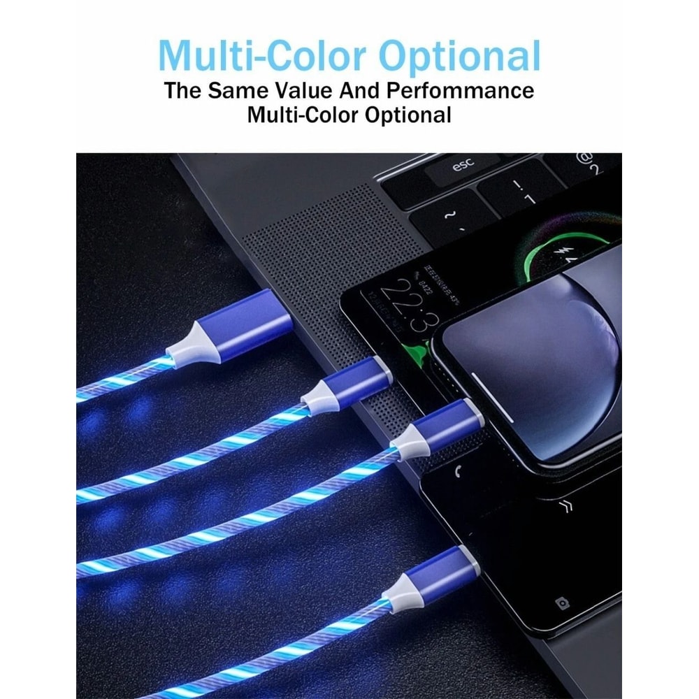 LED Fast Charging Cable Adapter 9