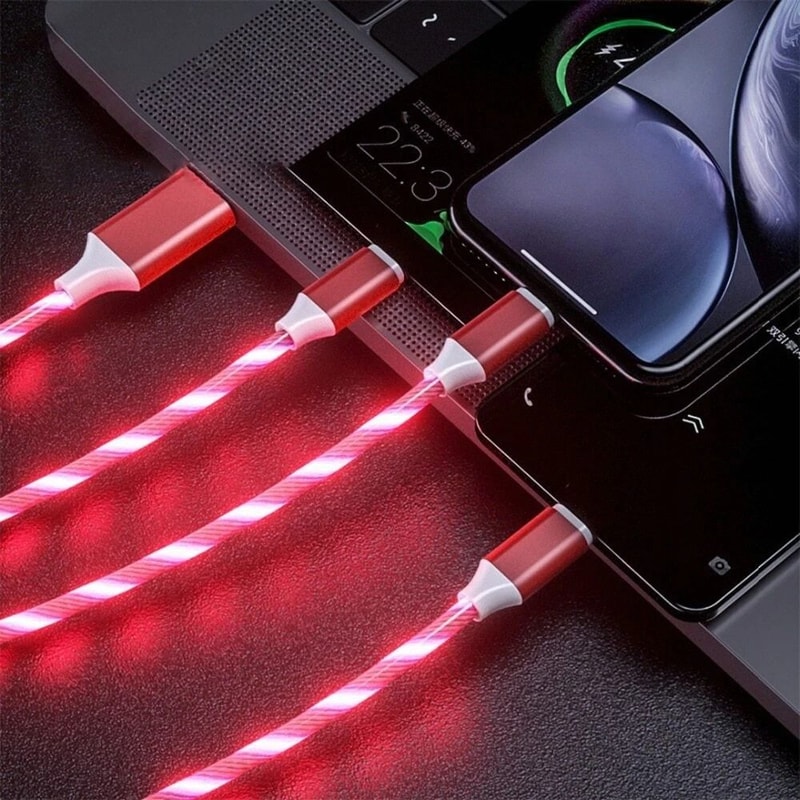 LED Fast Charging Cable Adapter 1