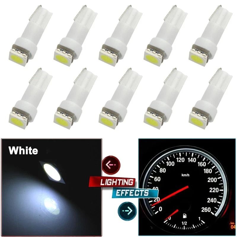 LED Speedometer Instrument Gauge Cluster Dash Light Bulbs For Car Dashboard 3
