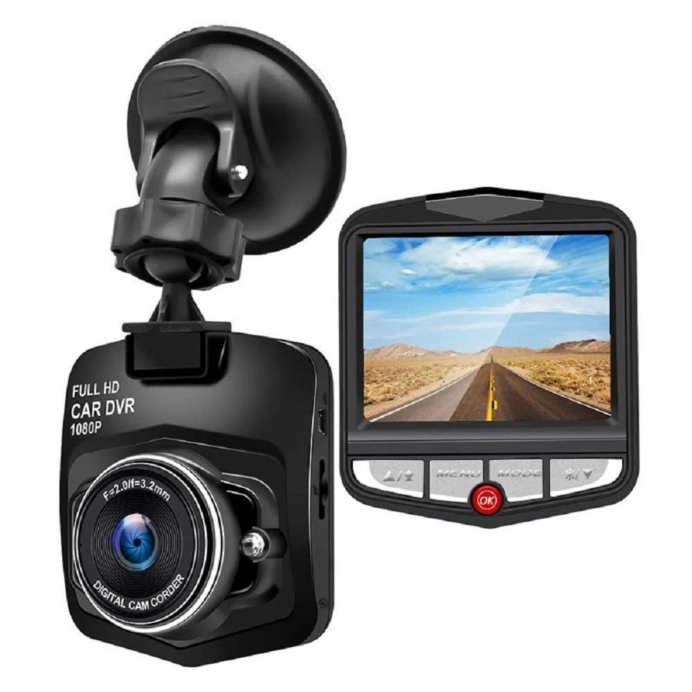 Dash Cam Car DVR FrontRear Camera Night Vision Wide Angle 0