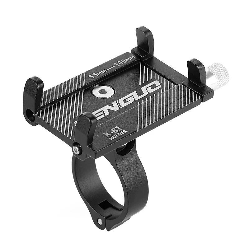Aluminum Motorcycle Phone Holder Mount Secure Your Cell Phone Or GPS On Any Bike Or Motorcycle Han