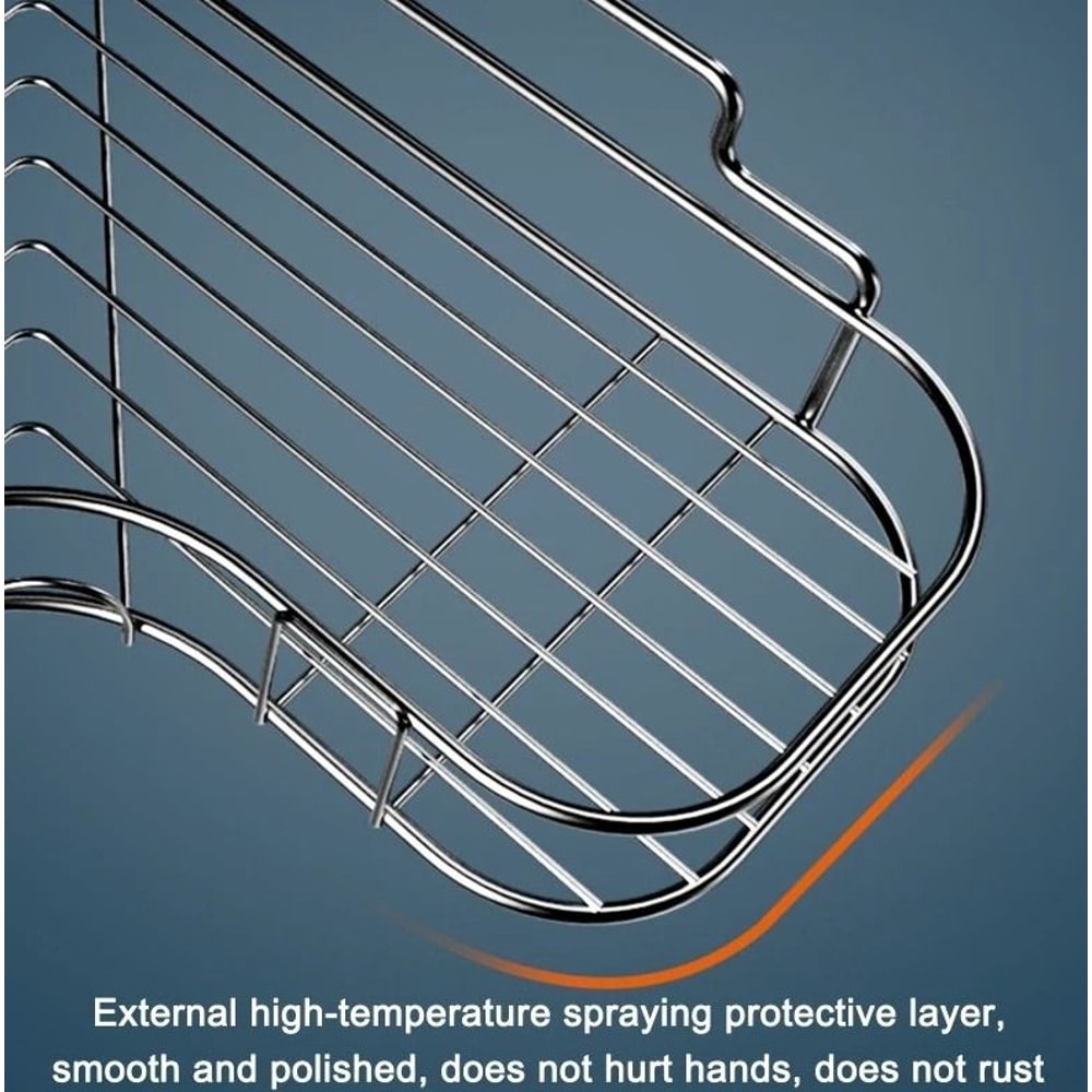 Rustproof Corner Shower Caddy Triangular Rack Bathroom Storage Shelf Organizer With NoDrill Adhesi 5