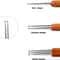 DIY Crochet Needle Hook With Bamboo Handle Dread Knit Hair Braiding Tool Set 5