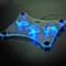 USB Cooler Cooling Pad With LED Light Radiator For Laptop Cooling Stand 2