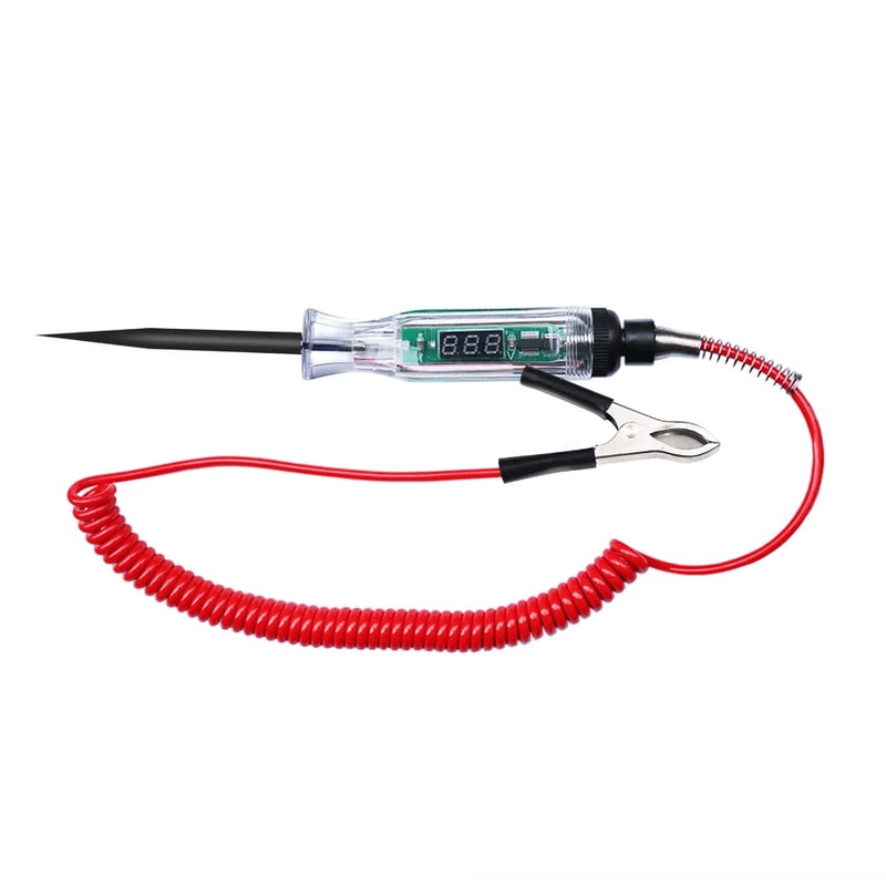 Digital Electric Voltage Circuit Tester For Automotive Truck Car Test Light Reliable Easy Use 3
