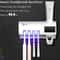 UV Light Sterilizer Toothbrush Holder Automatic Toothpaste Dispenser 6
