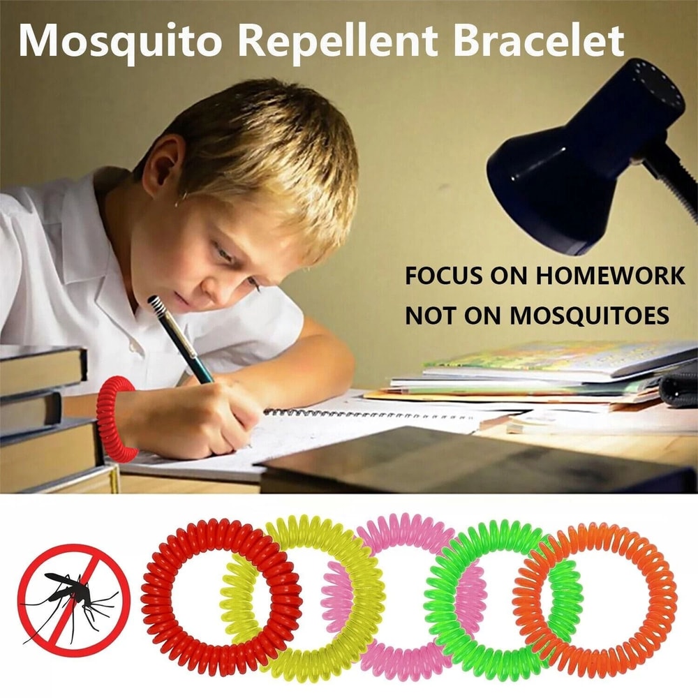 AntiBug Insect Pest Repellent Bracelet Natural Protection Wristbands For Mosquito Pest Control 4
