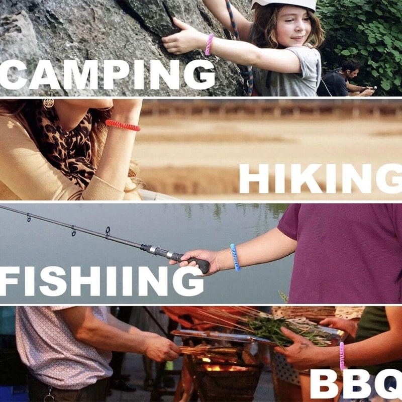 AntiBug Insect Pest Repellent Bracelet Natural Protection Wristbands For Mosquito Pest Control 7