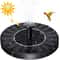 Solar Power Bird Bath Fountain Pump Upgrade With Solar Fountain And Nozzles For Outdoor Bird Bath
