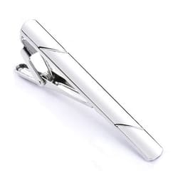 mens stainless steel tie clip set – necktie bar clasp pin