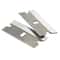 Premium Blades Single Edge Extra Sharp Heat Treated Safety Knife Scrapers 9