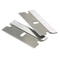 Premium Blades Single Edge Extra Sharp Heat Treated Safety Knife Scrapers 9