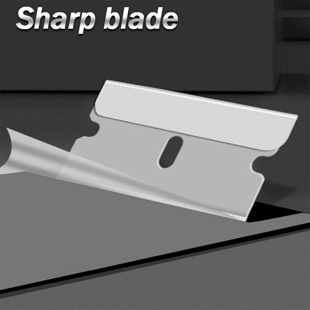 Premium Blades Single Edge Extra Sharp Heat Treated Safety Knife Scrapers 2