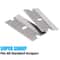 Premium Blades Single Edge Extra Sharp Heat Treated Safety Knife Scrapers 7