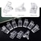 Nail Tips Clips Quick Poly Builder Gel DIY Extension Clamp Clips 10