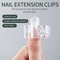 Nail Tips Clips Quick Poly Builder Gel DIY Extension Clamp Clips 13