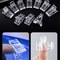 Nail Tips Clips Quick Poly Builder Gel DIY Extension Clamp Clips 6