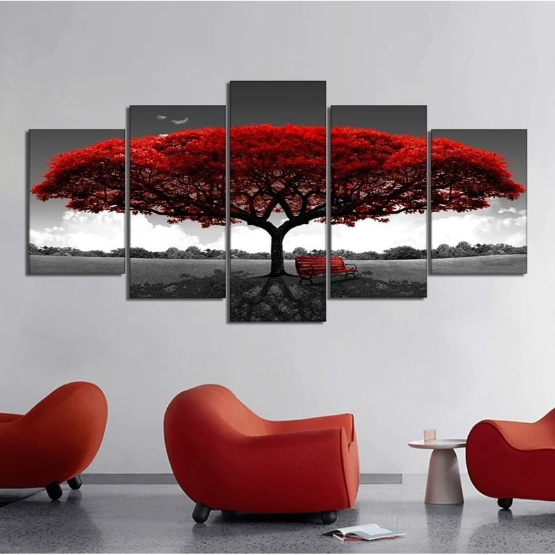 Landscape Canvas Art Modern Wall Decor For Living Room Bedroom Office 1