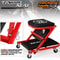 Foldable Mechanic Stool Creeper Rolling Upholstered Vehicle Repair Seat 2