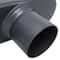 HighPerformance Stainless Steel Single Chamber Exhaust Muffler Universal Fit 2