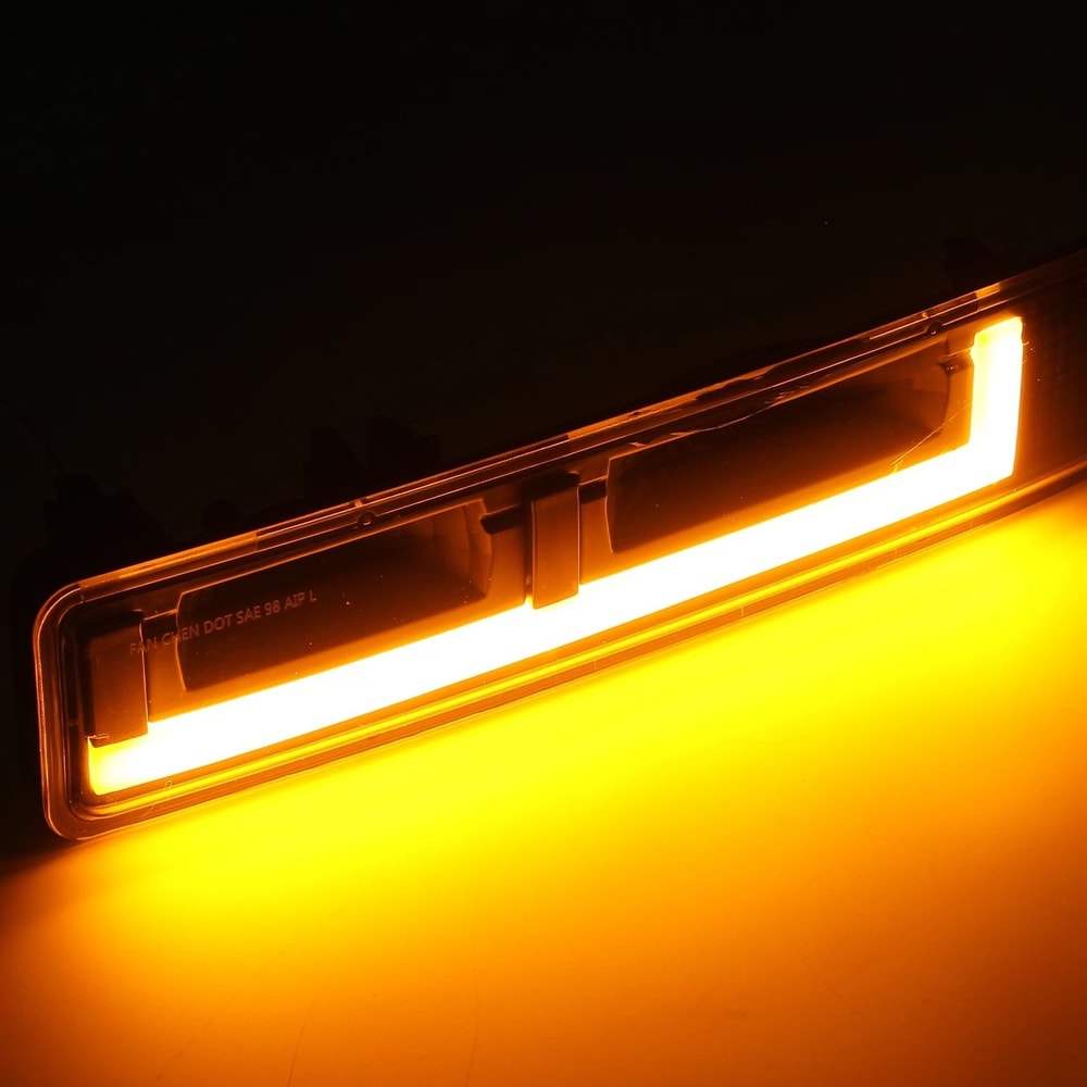 LED Running Light Bar Headlight Bumper Upgrade 5