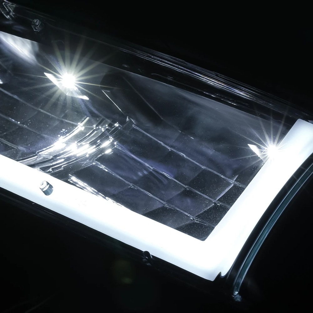 LED Running Light Bar Headlight Bumper Upgrade 6