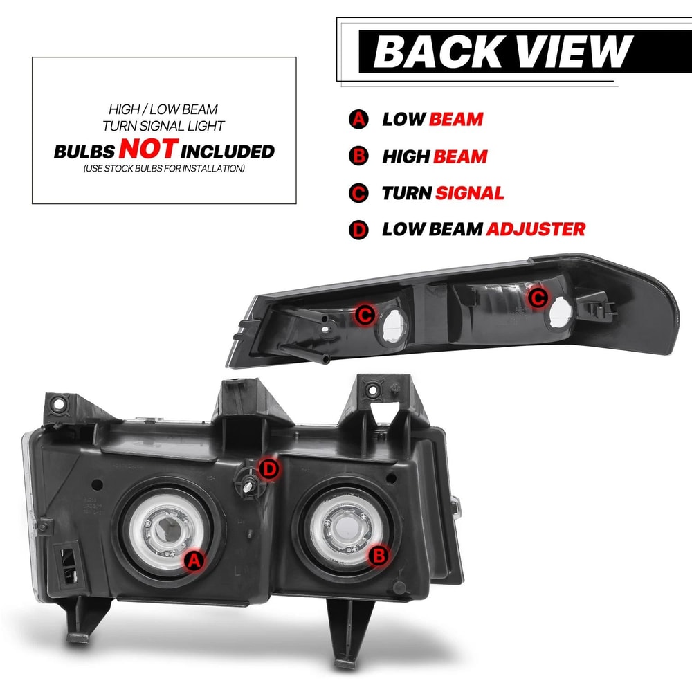 Headlight Bumper Parking Lights 5