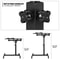 Adjustable Rolling Laptop Desk With Swivel Tilt Portable Sofa Tray Table For Home Office Use 6