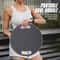 Gray Portable Wobble Balance Board With Gym Grip Handles For Workout Fitness 3