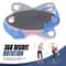 Gray Portable Wobble Balance Board With Gym Grip Handles For Workout Fitness 4