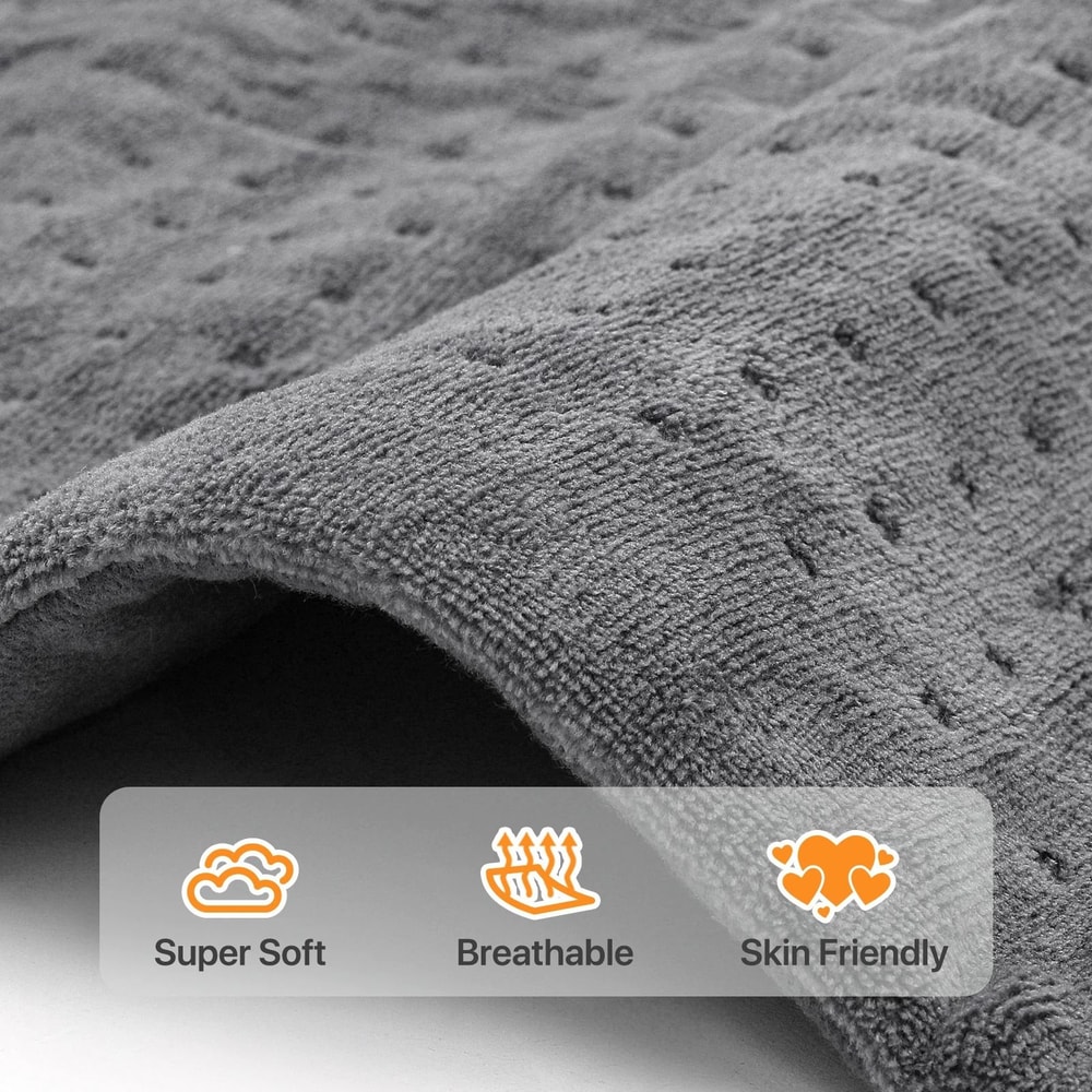 Electric Heating Pad For Muscle Cramps Back Pain Relief With Adjustable Heat Levels 6