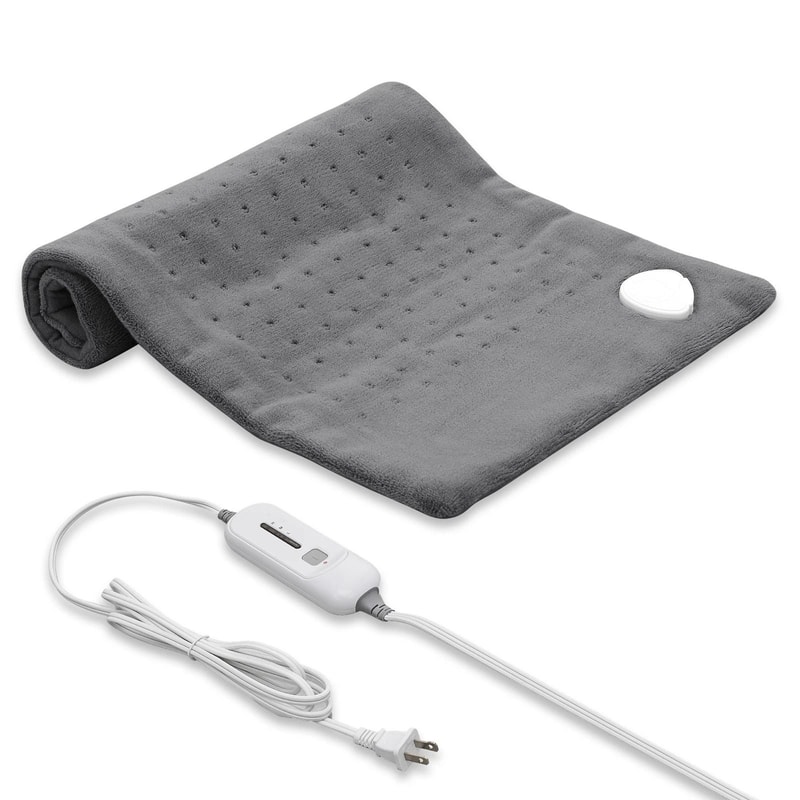 Electric Heating Pad For Muscle Cramps Back Pain Relief With Adjustable Heat Levels 8
