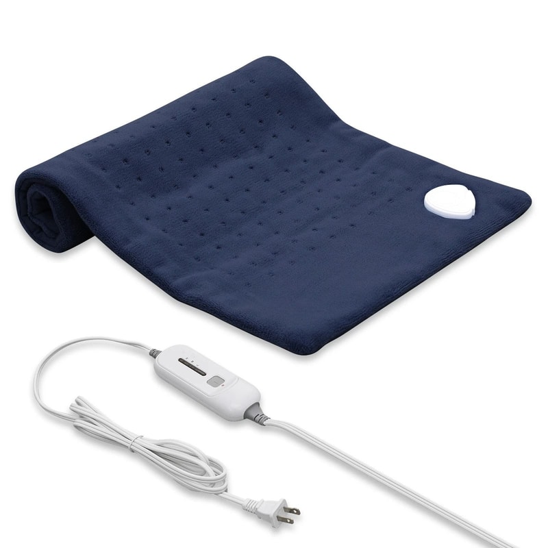 Electric Heating Pad For Muscle Cramps Back Pain Relief With Adjustable Heat Levels 9