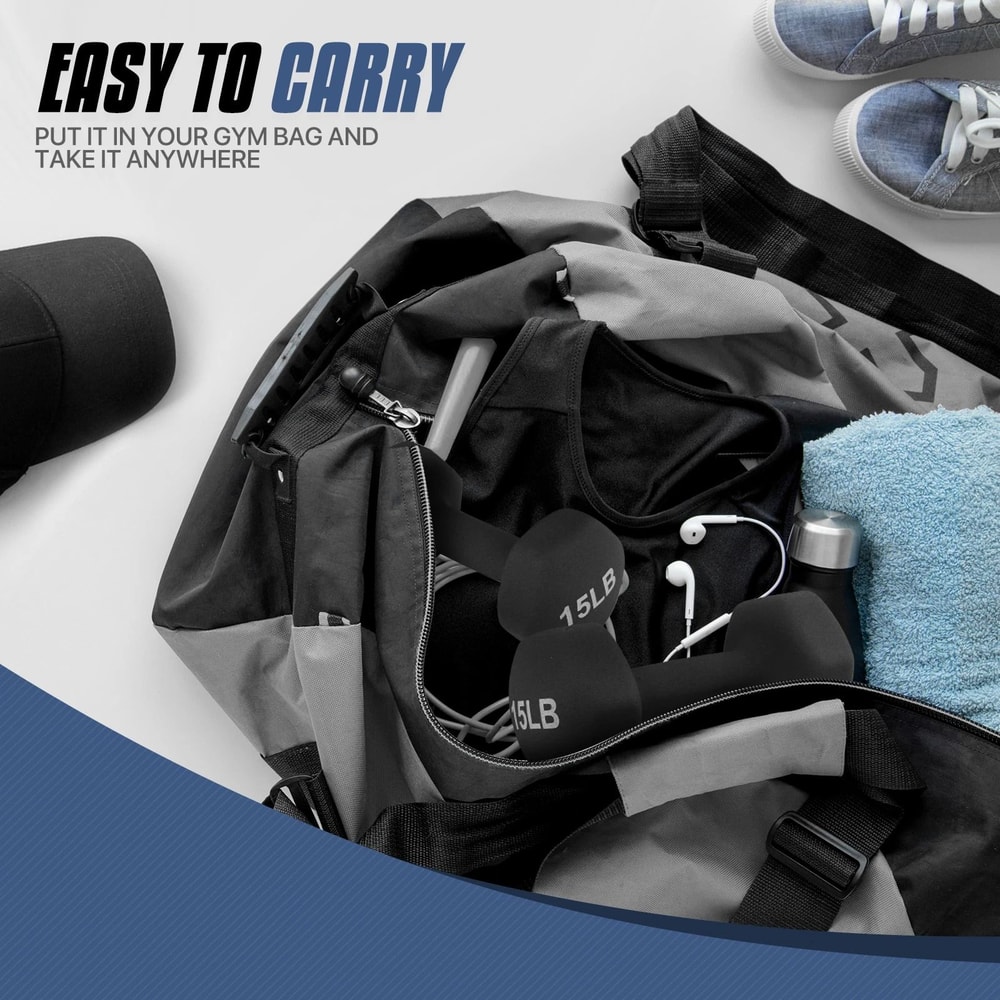 Neoprene Coated Hex Dumbbells For Arm Strength Training 2