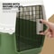 Plastic Pet Travel Carrier For Dogs And Cats HardSided Transporter Cage 4
