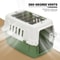 Plastic Pet Travel Carrier For Dogs And Cats HardSided Transporter Cage 5