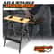 Foldable Work Bench With Adjustable Wood Top Portable Sturdy For Workshop And Home Use 1