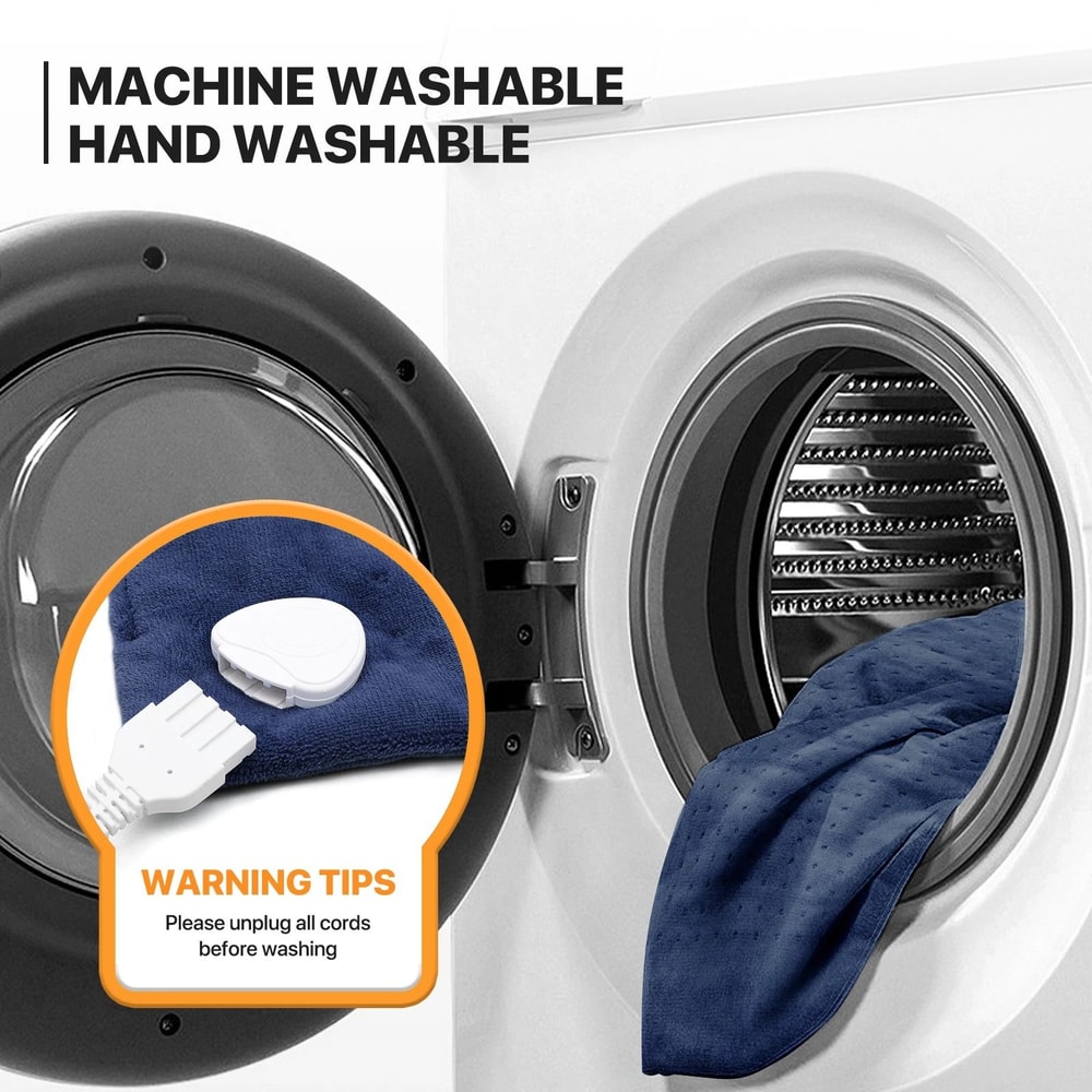 Electric Heating Pad For Muscle Cramps And Back Pain Relief 1