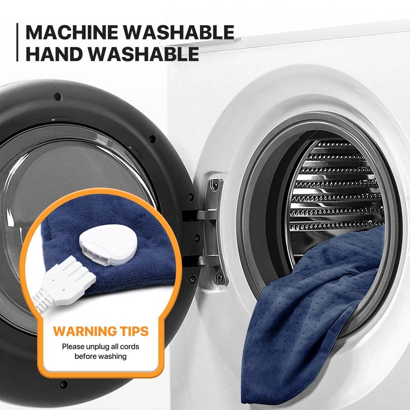 Electric Heating Pad For Muscle Cramps And Back Pain Relief 1