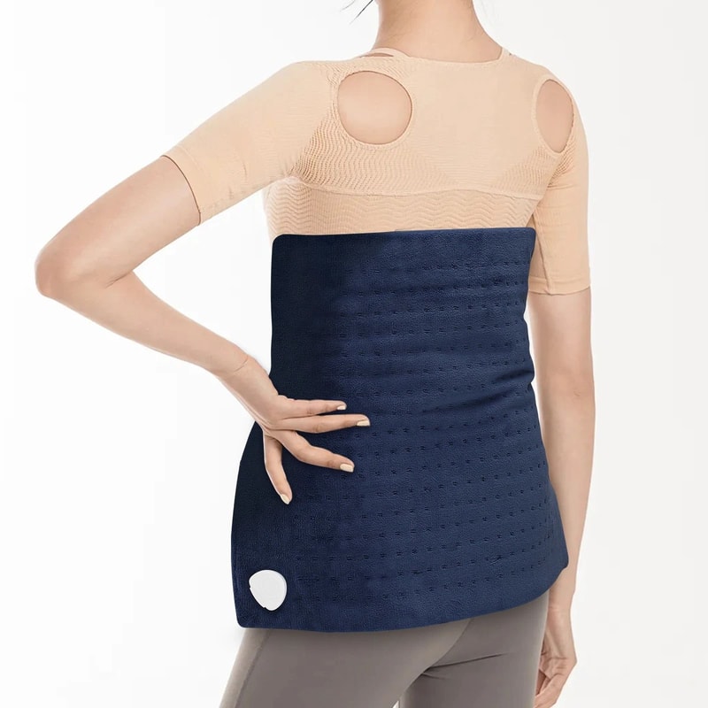 Electric Heating Pad For Muscle Cramps And Back Pain Relief 0