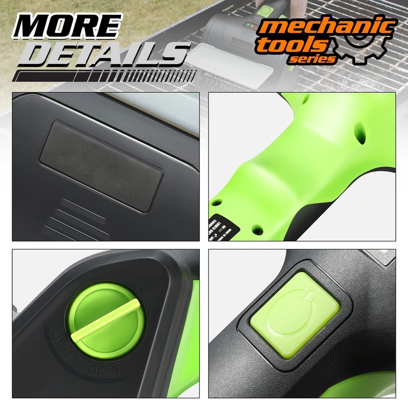 Rechargeable Cordless Electric Grill Cleaning Scrub Brush Durable Portable 3