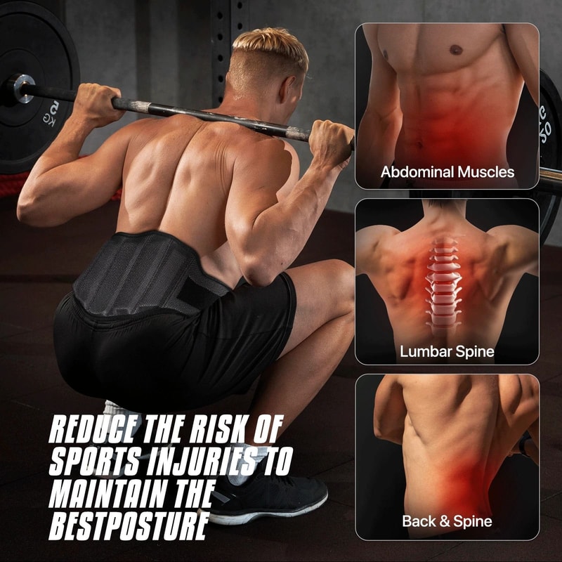 Premium Weight Lifting Belt For Strength Training Gym Bodybuilding Powerlifting Back Support For 2