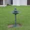 Tall Pedestal Outdoor Fountain Elegant Garden Electric Birdbath For Patio Backyard Decor 6