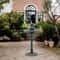 Tall Pedestal Outdoor Fountain Elegant Garden Electric Birdbath For Patio Backyard Decor 0