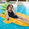 Inflatable Pineapple Pool Lounger Vibrant Floating Raft For Pool Parties PVC Fun Design 0