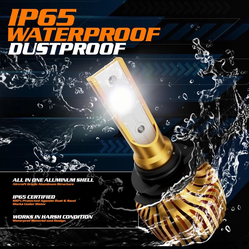 LED Headlight Bulbs Daytime Running Lights 6