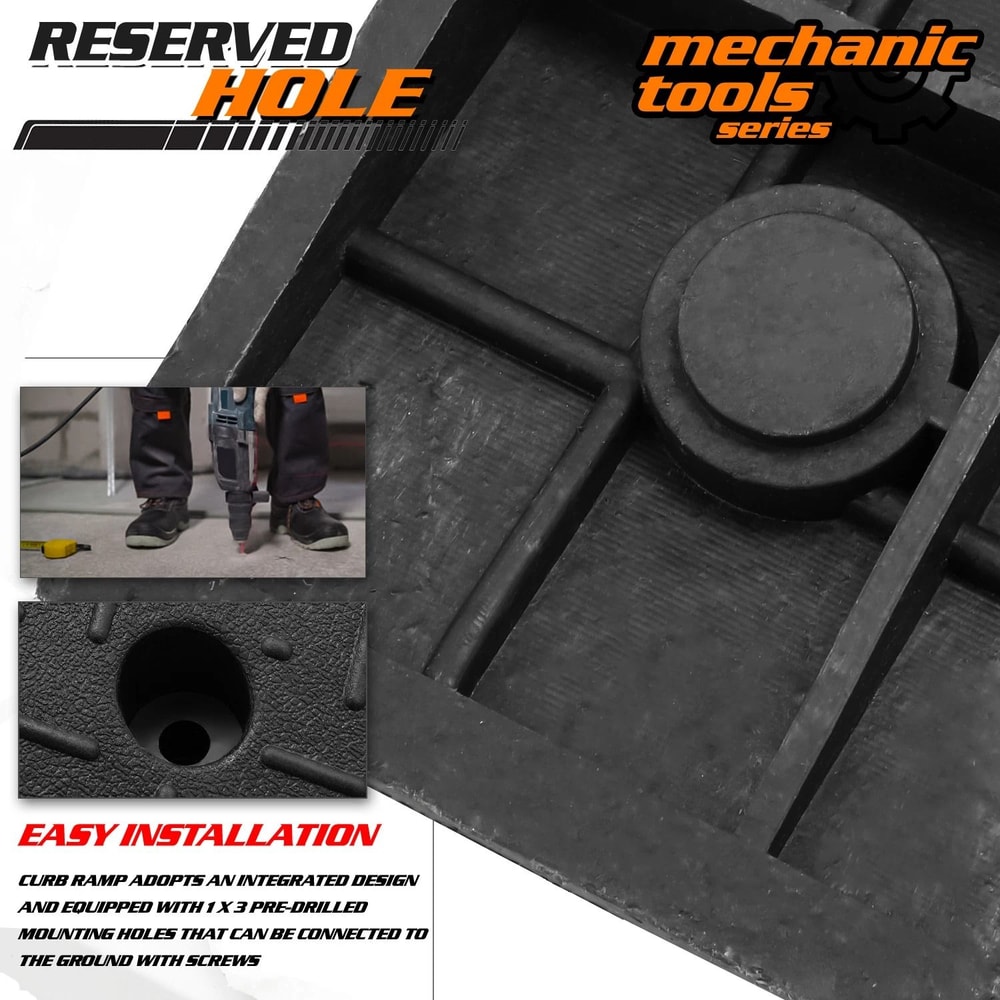 Vehicle Maintenance Ramp For Car Service And Oil Changing 2