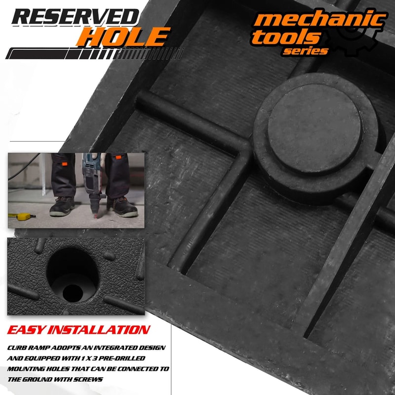 Vehicle Maintenance Ramp For Car Service And Oil Changing 2