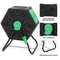 Compact Compost Bin Single Chamber Tumbler Efficient Weatherproof Composter 7